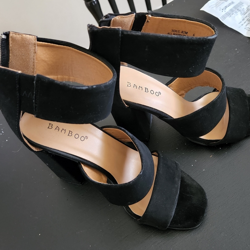 High heel shoes